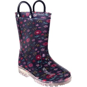 Josmo Girls Kids Waterproof Rainboots with pull-on handles in Saudi Arabia