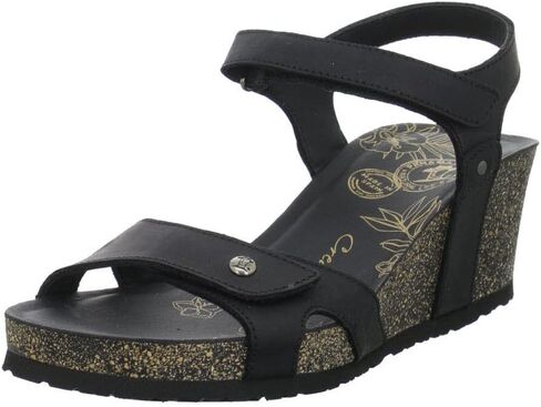 Panama Jack Women's Ankle-Strap Wedge Sandal, 36 in Saudi Arabia