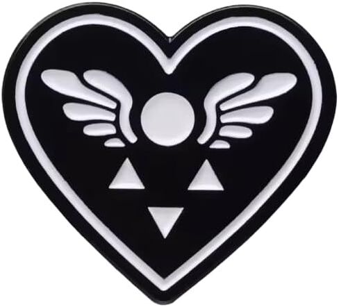 دلتا رون دلتارون هارت Undertale Sans Papyrus Indie لعبة فيديو 1.1 بوصة شارة دبوس المينا in Saudi Arabia