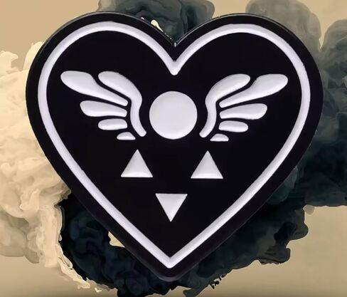 دلتا رون دلتارون هارت Undertale Sans Papyrus Indie لعبة فيديو 1.1 بوصة شارة دبوس المينا in Saudi Arabia
