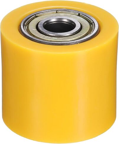 PATIKIL 8mm Roller Pulley Tensioner, Chain Roller Pulley Tensioner Mini Bike Parts Nylon Cylinder Type Guide Wheel Chain Guide Slider for Mini Motorcycle Dirt Bike, Black in Saudi Arabia
