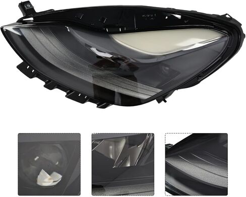 Left Driver Side Headlight Assembly Compatable with 2021 2022 2023 Model 3/Y Matrix Front Headlamp 151495200C 1514952-00-C in Saudi Arabia