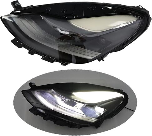 Left Driver Side Headlight Assembly Compatable with 2021 2022 2023 Model 3/Y Matrix Front Headlamp 151495200C 1514952-00-C in Saudi Arabia