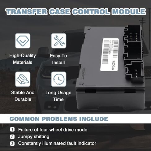 Transfer Case Control Module Compatible with 2019 2020 Jeep Grand Cherokee Dodge Durango 3.6L with 8 Speed Automatic Transmission Replace for 68423302AA P68423302AA in Saudi Arabia