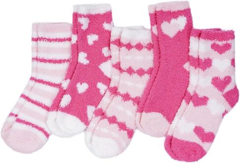 hoyuwak Fuzzy Socks for Women Thick Warm Slipper Socks Plush Home Sleeping Socks Valentines Day Gifts for Her in Saudi Arabia