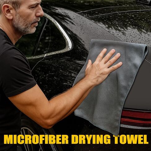 طقم فرش تفصيل السيارة مكون من 10 قطع، مجموعة فرش تفصيل السيارات الداخلية والخارجية الكل في واحد، فرشاة متينة فائقة النعومة لتفصيل شعر الخنزير، فرشاة تنظيف السيارة مع حقيبة تخزين ومنشفة تجفيف السيارة in Kuwait