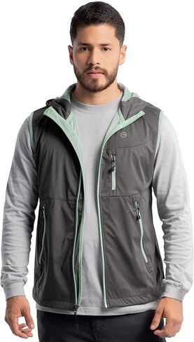 سترة الرحلات ذات القلنسوة ذات اللونين للرجال من ATG Softshell Flex in Saudi Arabia