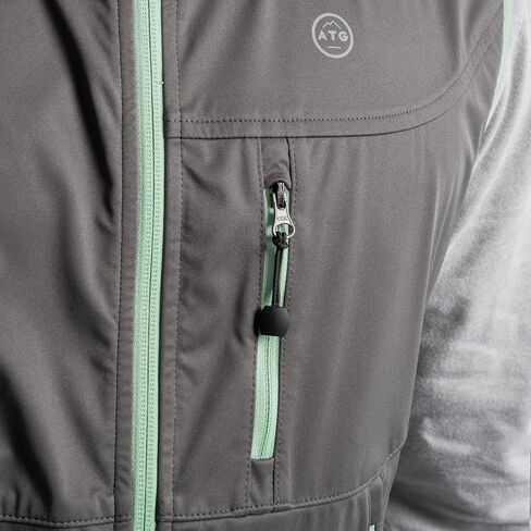 سترة الرحلات ذات القلنسوة ذات اللونين للرجال من ATG Softshell Flex in Saudi Arabia