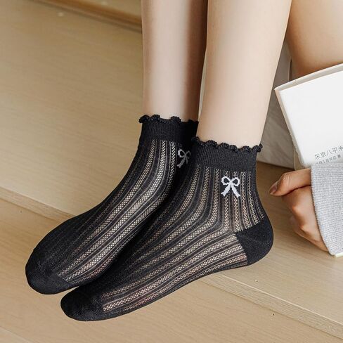 جوارب Yomutiur النسائية بدون خياطة - مضادة للوبر، خفيفة الوزن، 5 أزواج in Kuwait