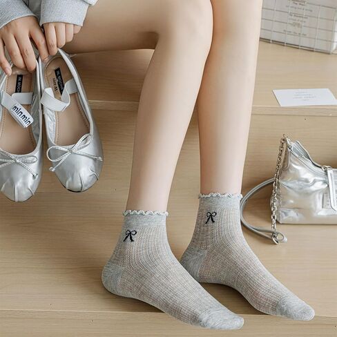 جوارب Yomutiur النسائية بدون خياطة - مضادة للوبر، خفيفة الوزن، 5 أزواج in Kuwait