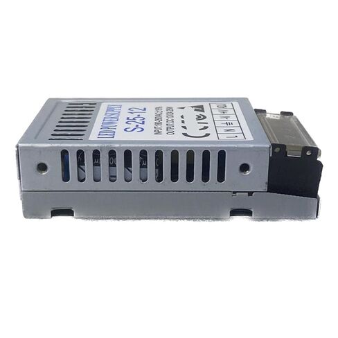 1 قطعة التيار المتناوب إلى تيار مستمر LED سائق سليم 20 واط 5 فولت 4A رقيقة جدا إخراج واحد تحويل التيار الكهربائي للمحول 12 فولت 2A 25 واط (12 فولت 2A 25 واط) in Kuwait