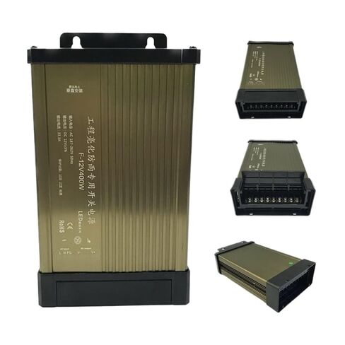 1 قطعة 220 فولت غير نافذ للمطر تحويل التيار الكهربائي DC12V33A محول الإضاءة في الهواء الطلق محول 24 فولت 400 واط سائق محول (24 فولت 400 واط) in Saudi Arabia