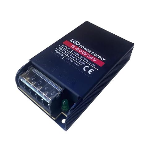 1pcs AC110V 220V to DC12V 5A 60W Switching Power Supply LED Modules Transformer 24V 2.5A Driver Converter(24V 60W) in Saudi Arabia