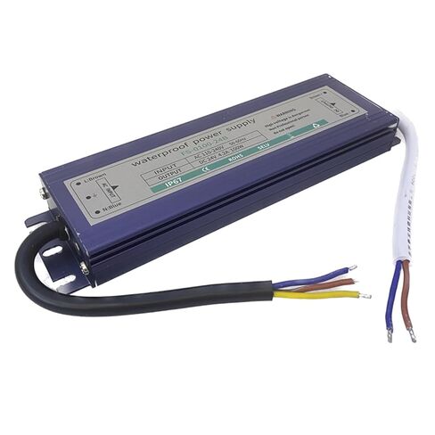 1pcs Waterproof Power Supply IP67 Strip Lighting Transformer AC110V~220V to DC24V LED Driver 60W 100W 150W 200W 300W Outdoor Adapter(24V 150W IP67) in Saudi Arabia