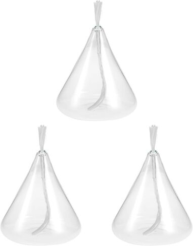 ARTIBETTER Decorative Oil Lamp 10.6 Inch Glass Kerosene Lantern for Indoor Home Decor and Desktop Adornment Nordic Style Kerosene Lamp for Weddings and Events in Saudi Arabia
