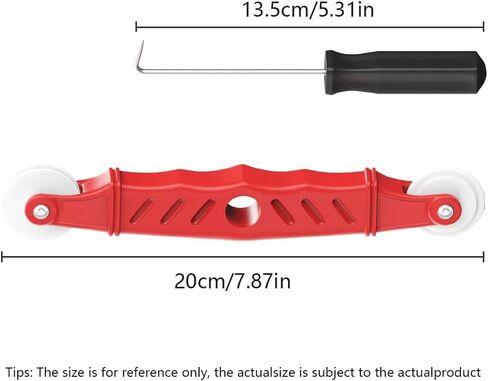 2PCS Window Screen Roller Tool Set with Spline Removal Hook – Durable Kit for Screen Installation/Repair (Window, Door, RV) in Saudi Arabia