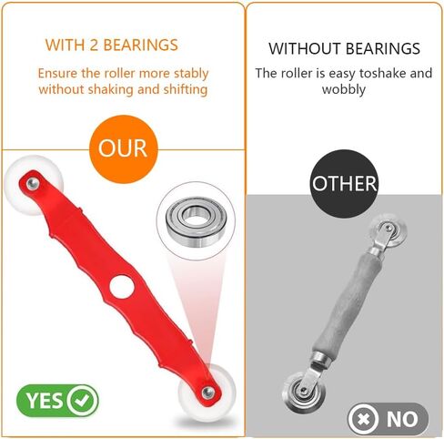 2PCS Window Screen Roller Tool Set with Spline Removal Hook – Durable Kit for Screen Installation/Repair (Window, Door, RV) in Saudi Arabia