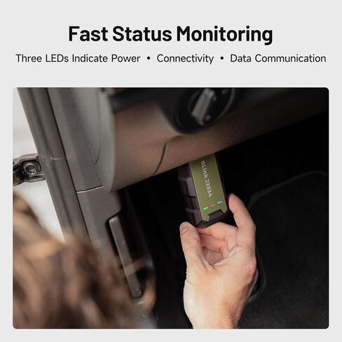 TOPDON RLink J2534 OEM Reprogramming and Diagnostic Tool, Enhanced J2534 VCI, J2534 Pass-Thru for J2534/D-PDU/CAN-FD/DoIP, Supports 17+ Vehicle Brands, No OE Software Provided in Saudi Arabia