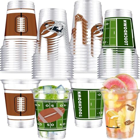 40 Pcs Crawfish Boil Party Cups Crawfish Plastic Cups 12 OZ Let's get Cray Disposable Clear Cups Crawfish Drinking Cups for Crawfish Party Supplies in Kuwait