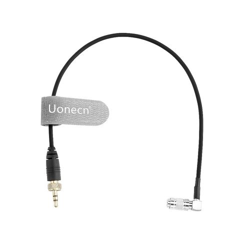 Uonecn Timecode Cable Locking 3.5 mm TRS 90 Degree for Deity TC-1 to Long Straight DIN Timecode Cable for Canon R5C in Saudi Arabia