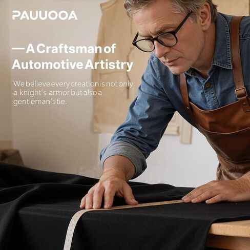 Alcantara Luxury Steering Wheel Cover 14.5" to 15" Fit - Anti-Slip Comfort Grip, Durable Soft Suede-Feel Luxury Material for Men Drivers | Fits Sports Cars, Luxury Cars, Sedans, SUVs and EV in Kuwait