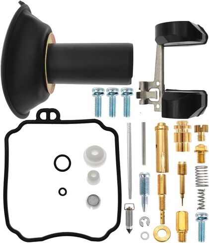 2 Pcs Carburetor Repair Kits Replacement for Yamaha V Star 650 XVS650 1998 1999 2000-2016 Carb Rebuild Kit with Plunger Diaphragm Float in Saudi Arabia