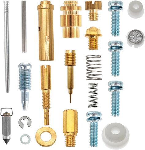 2 Pcs Carburetor Repair Kits Replacement for Yamaha V Star 650 XVS650 1998 1999 2000-2016 Carb Rebuild Kit with Plunger Diaphragm Float in Saudi Arabia