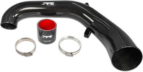 Carbon Fiber Intake Tube for 2020-2026 GM 1500 3.0L by Pacific Performance Engineering in Saudi Arabia