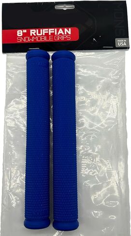 Universal 8" Snowmobile One Piece Grips Compatible with Handwarmers for Skidoo Arctic Cat Polaris Yamaha Choose Your Color in Saudi Arabia