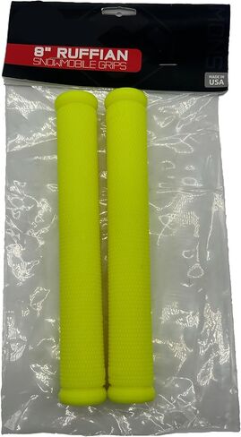 Universal 8" Snowmobile One Piece Grips Compatible with Handwarmers for Skidoo Arctic Cat Polaris Yamaha Choose Your Color in Saudi Arabia
