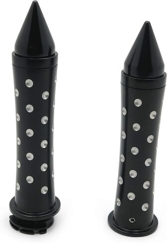 HTTMT TRHB124- Motorcycle Spike Handlebar 7/8" Hand grips Compatible with Suzuki Yamaha Kawasaki New in Saudi Arabia