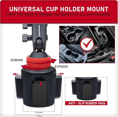 Rugged Cradle Cup Mount in Saudi Arabia