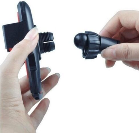 1pc Flexible Long Arm 360 Degree Rotation Car Mount Mobile Phone Holder for Your Mobile Phone Stand (Red) in Saudi Arabia
