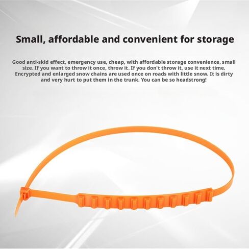 Car Snow Chains for McLaren 675LT (Coupe&Spider) 2015 2016 2017，Adjustable and Strong Grip Tire Chains with Serrated Non-Slip Reusable quick installation Snow Chains,50pcs in Kuwait