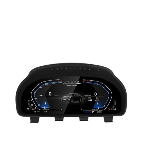 2024 LCD Digital Dashboard Cluster Digital Speedometer Compatible for BMW 1/2/3/4/5/6/7 Seires X1/X2/X3/X4/X5/X6 Series(X2 Series 2016-2018) in Saudi Arabia