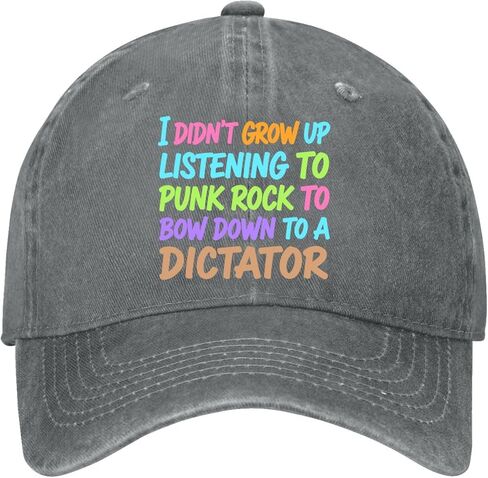 I Didn't Grow-Up Listening to Punked Rocks to Bow-Down Hats for Men Soft Washed in Saudi Arabia