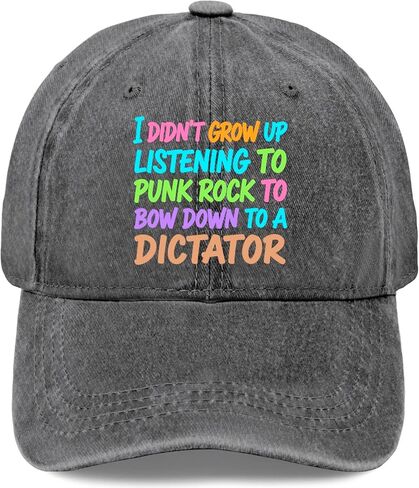 I Didn't Grow-Up Listening to Punked Rocks to Bow-Down Hats for Men Soft Washed in Saudi Arabia