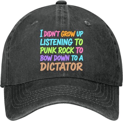 I Didn't Grow-Up Listening to Punked Rocks to Bow-Down Hats for Men Soft Washed in Saudi Arabia