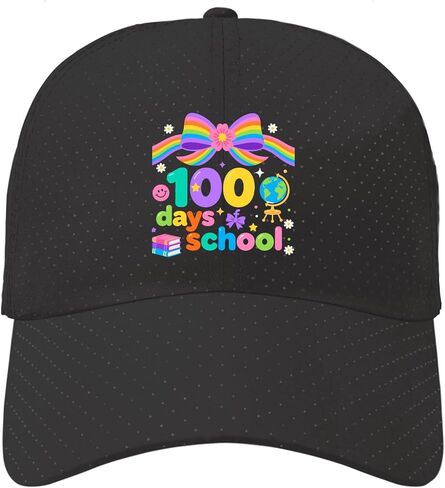 100 Days of School Coquettes Bow Hats Golf Caps for Her in Saudi Arabia