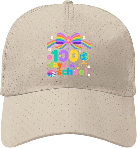 100 Days of School Coquettes Bow Hats Golf Caps for Her in Saudi Arabia