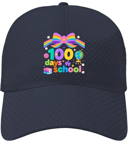 100 Days of School Coquettes Bow Hats Golf Caps for Her in Saudi Arabia
