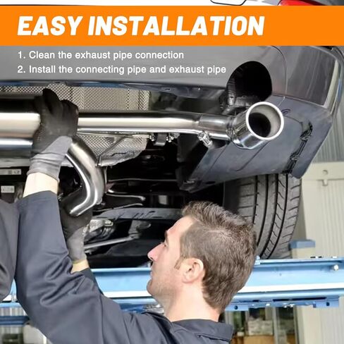 4 Inch 90 Degree SS304 Stainless Steel Bend Tube Exhaust Elbow Pipe 1.35mm Thickness for Car Customized Modified Exhaust System-Pack of 1 in Saudi Arabia