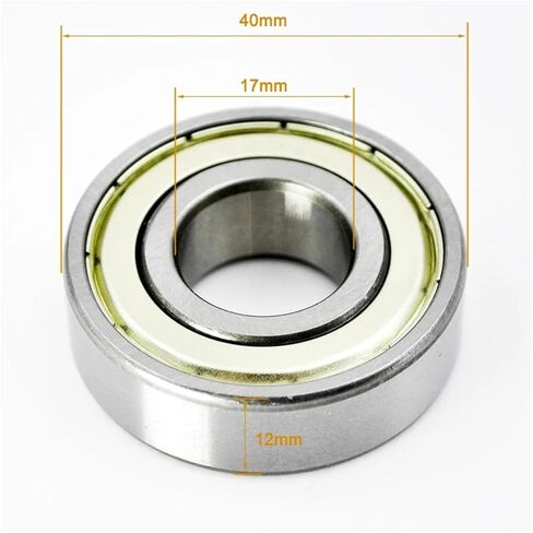 2pcs Bearing 6200 6201 6202 6203 6204 6205 2Z ZZ 6200ZZ 6201ZZ 6202ZZ 6205ZZ Chrome Steel Deep Groove Ball Bearings(6204ZZ 20X47X14mm) in Saudi Arabia