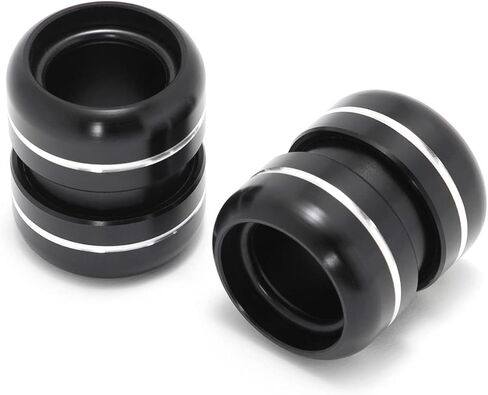 Aluminum Exhaust Clamps for Yamaha Banshee 350 YFZ350 1987-2006, Grooved Design, Fits Pipes from 1" to 1 3/16" Diameter, Including for Toomey and for Most CPI Pipes in Saudi Arabia