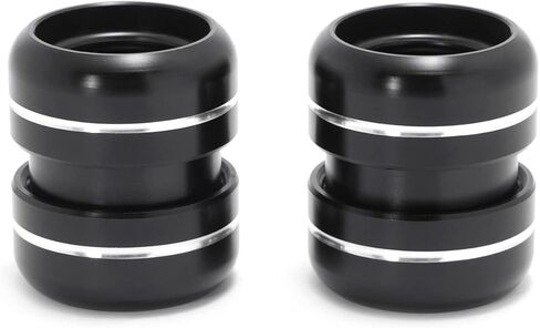 Aluminum Exhaust Clamps for Yamaha Banshee 350 YFZ350 1987-2006, Grooved Design, Fits Pipes from 1" to 1 3/16" Diameter, Including for Toomey and for Most CPI Pipes in Saudi Arabia