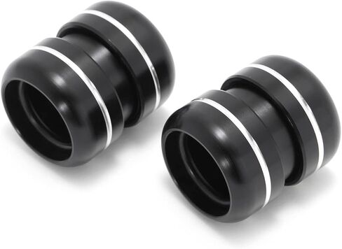 Aluminum Exhaust Clamps for Yamaha Banshee 350 YFZ350 1987-2006, Grooved Design, Fits Pipes from 1" to 1 3/16" Diameter, Including for Toomey and for Most CPI Pipes in Saudi Arabia