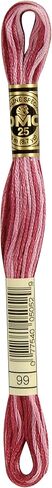 DMC 117-815 6 Strand Embroidery Cotton Floss, Medium Garnet, 8.7-Yard in Saudi Arabia