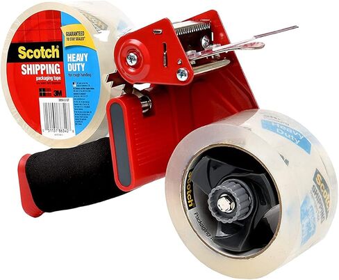 Heavy Duty Tape Dispenser, and Two Rolls of Scotch Brand Tape in Saudi Arabia