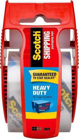 Heavy Duty Tape Dispenser, and Two Rolls of Scotch Brand Tape in Saudi Arabia