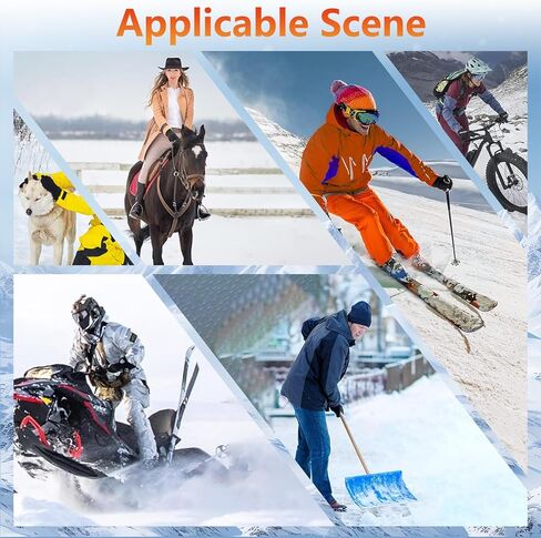 Heated Gloves for Men Women Electric Heated Gloves Touchscreen Gloves Heated Winter Hand Warmer for WorkCold Weather Motorcycle Skiing Snowboarding Hiking etc in Saudi Arabia